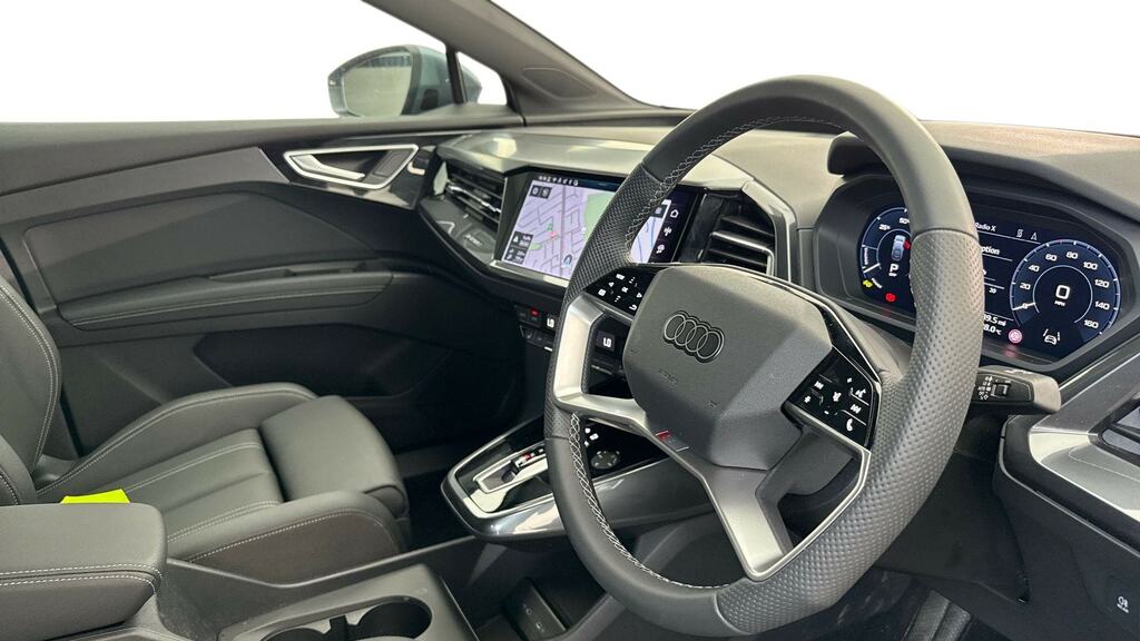 Audi Q4 E Tron 150Kw 40 63Kwh S Line Leather KR75ZKD Blue #6