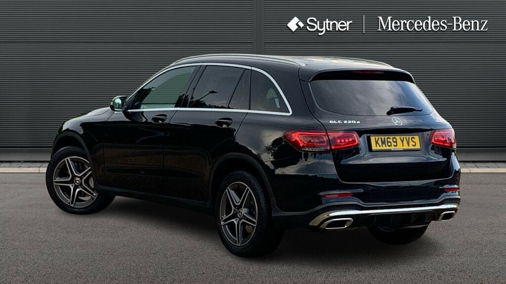 Mercedes-Benz GLC Class Glc 220D 4Matic Amg Line 9G-tronic KM69YVS Black #2