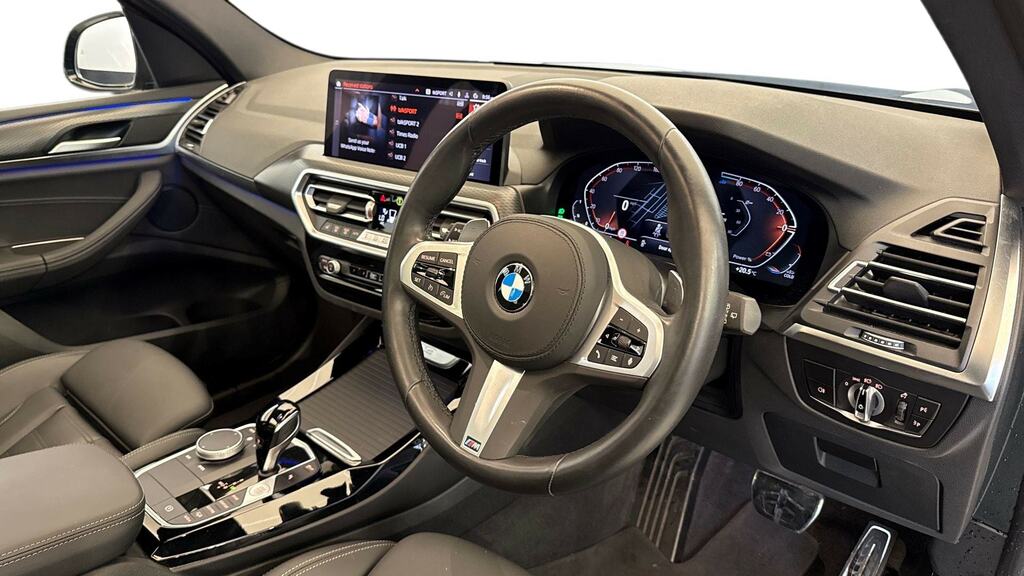 BMW X3 Xdrive20d Mht M Sport Step CF23AYT Black #6