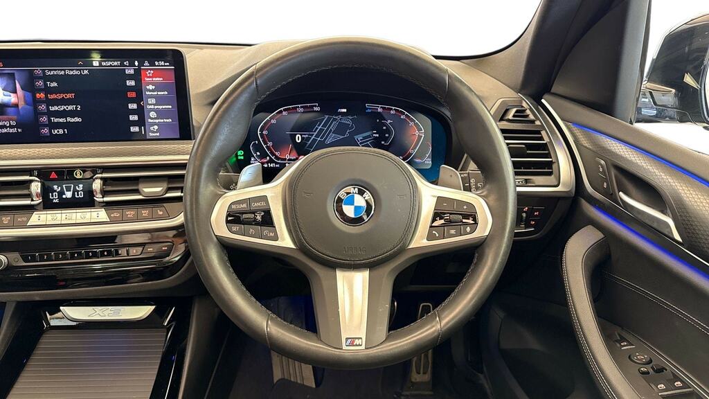 BMW X3 Xdrive20d Mht M Sport Step CF23AYT Black #5