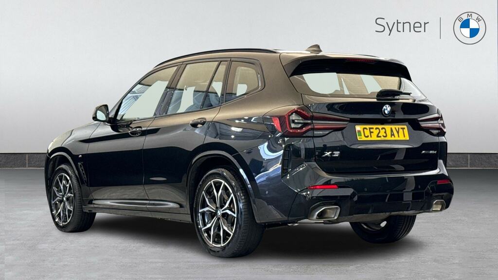BMW X3 Xdrive20d Mht M Sport Step CF23AYT Black #2