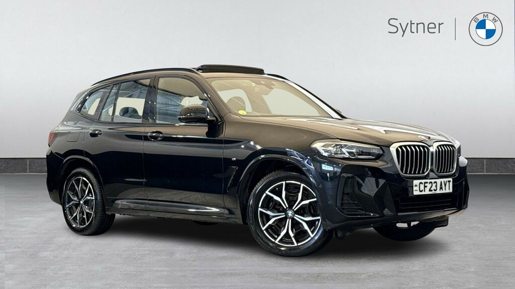 BMW X3 Xdrive20d Mht M Sport Step Black