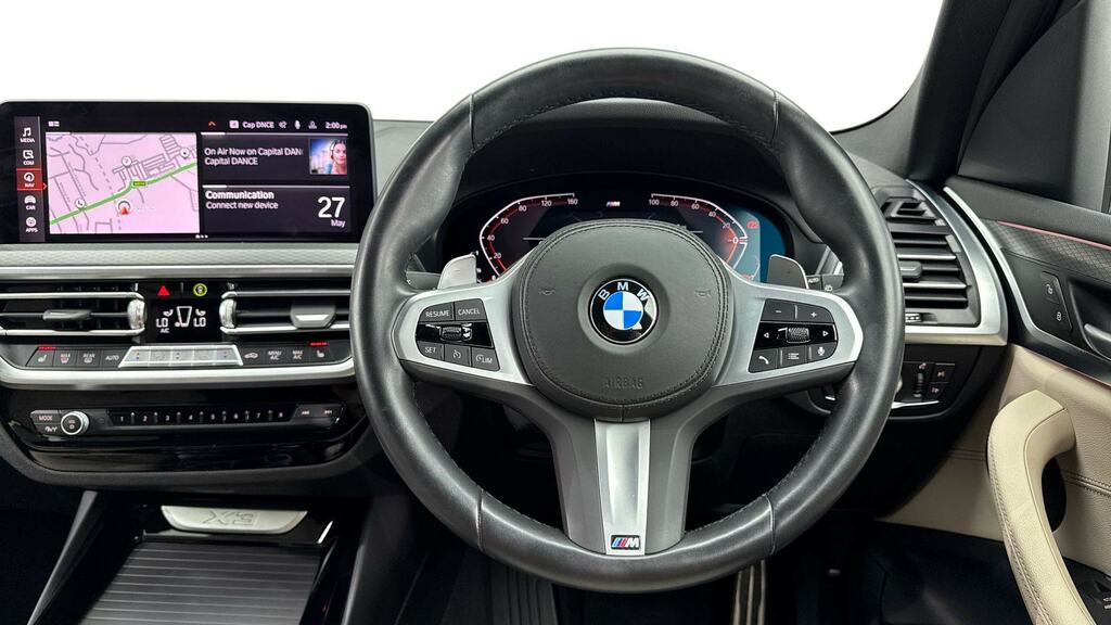 BMW X3 Xdrive20i Mht M Sport Step Pro Pack GM22AXT White #5