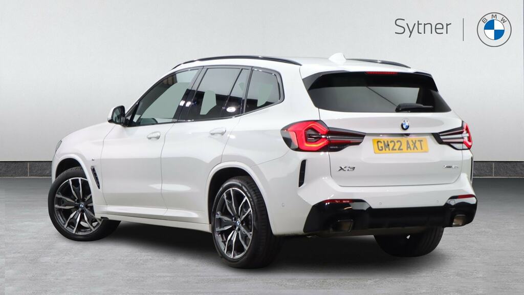 BMW X3 Xdrive20i Mht M Sport Step Pro Pack GM22AXT White #2