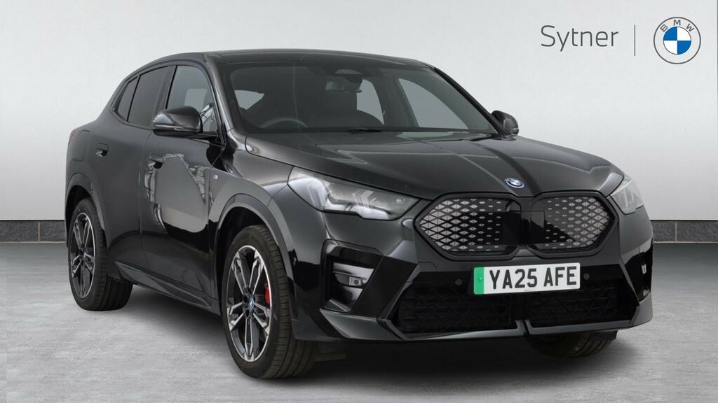 BMW iX2 150Kw Edrive20 M Sport 65Kwh Techpro YA25AFE Black
