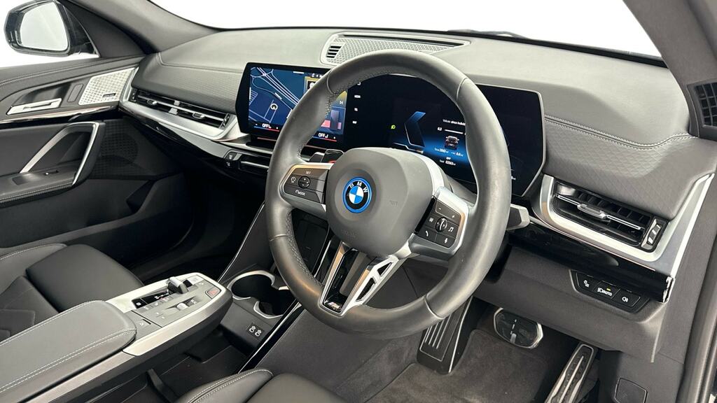 BMW iX2 150Kw Edrive20 M Sport 65Kwh Techpro YA25AFE Black #6