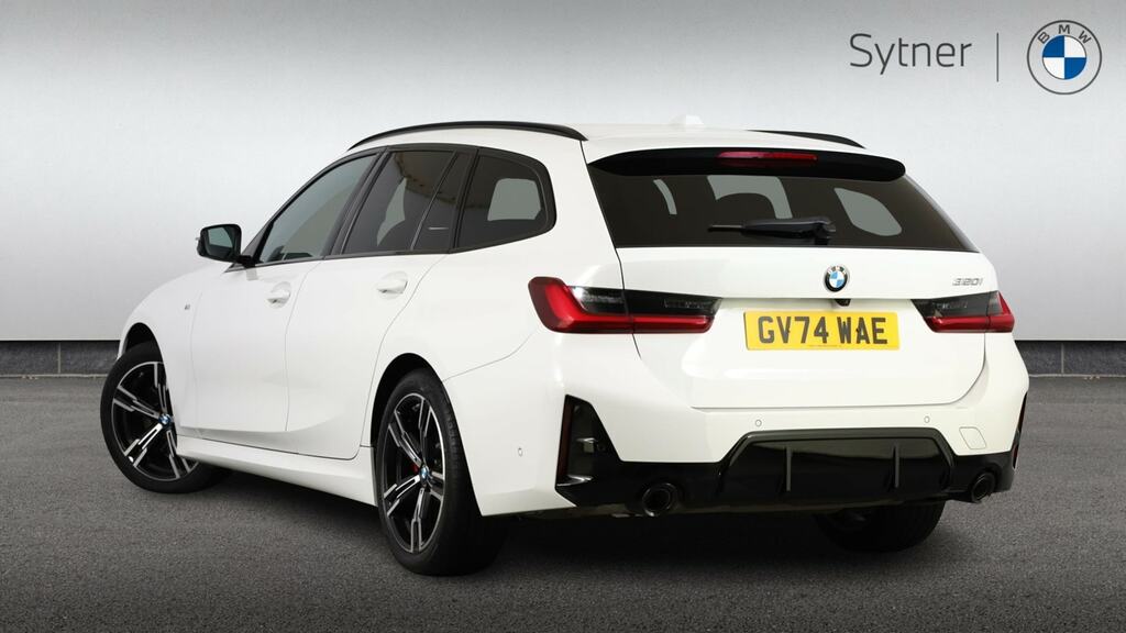 BMW 3 Series 320I M Sport Step Pro Pack GV74WAE White #2