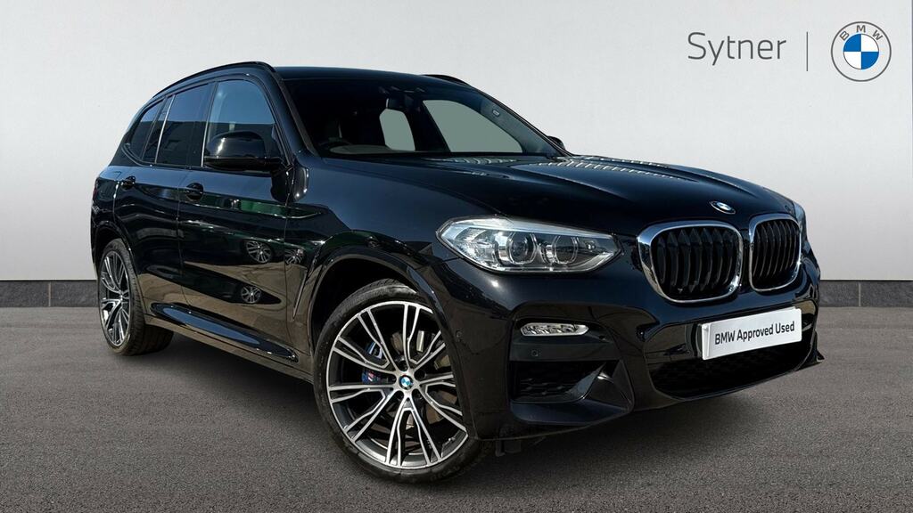 BMW X3 Xdrive30d M Sport Step Black