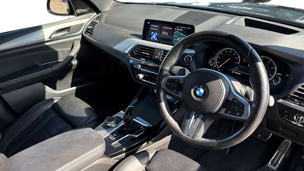 BMW X3 Xdrive30d M Sport Step DL68HTO Black #6
