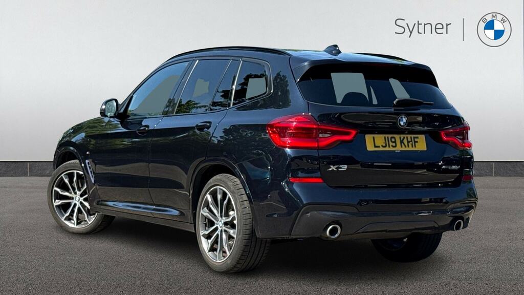 BMW X3 Xdrive30d M Sport Step LJ19KHF Black #2