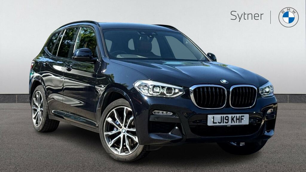 BMW X3 Xdrive30d M Sport Step Black