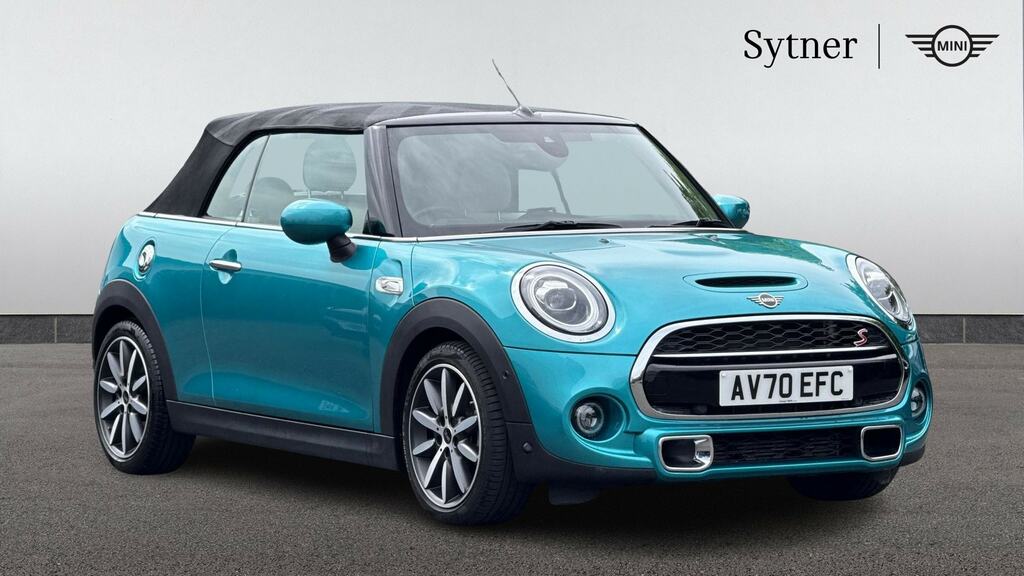 Mini Convertible 2.0 Cooper S Exclusive II Comfortnav AV70EFC Blue #2