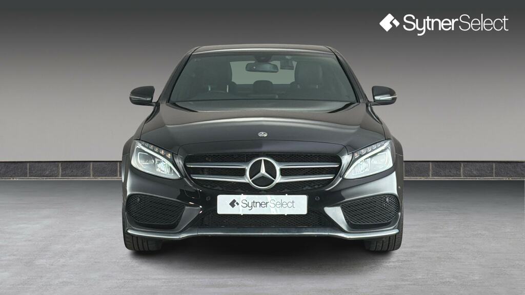 Mercedes-Benz C Class C200 Amg Line 9G-tronic SN68WNE Black #4