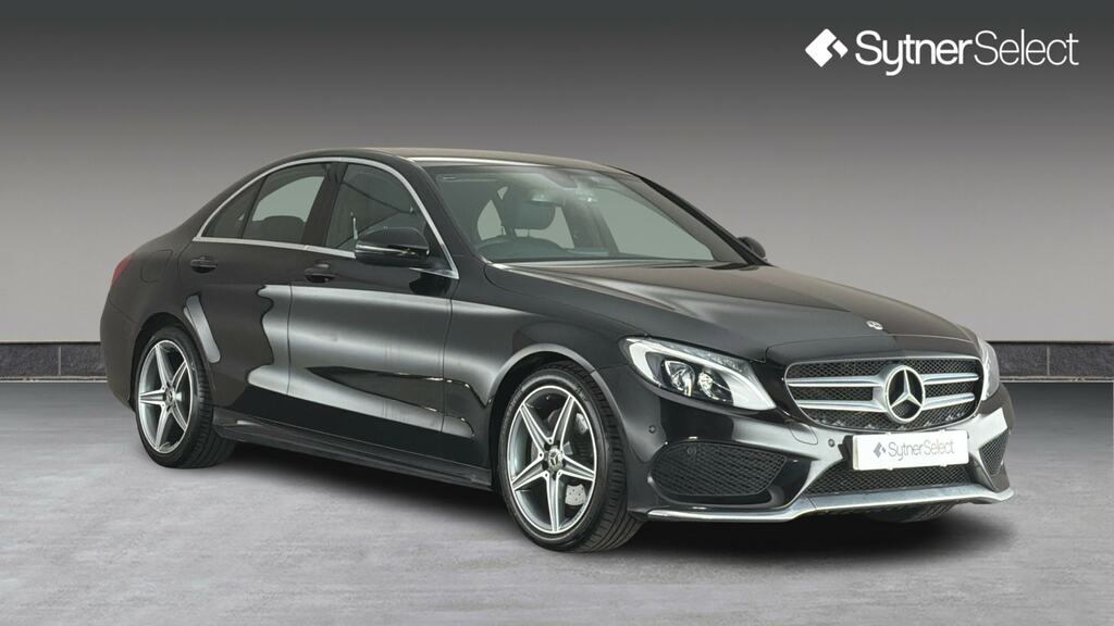 Mercedes-Benz C Class C200 Amg Line 9G-tronic Black