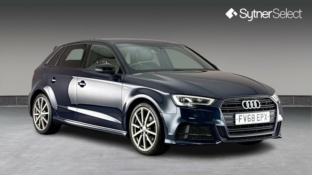 Audi A3 35 Tfsi Black Edition S Tronic Blue