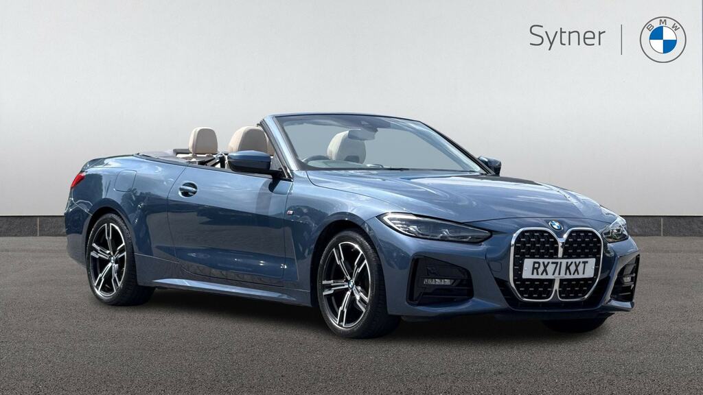 BMW 4 Series 420I M Sport Step Blue #2