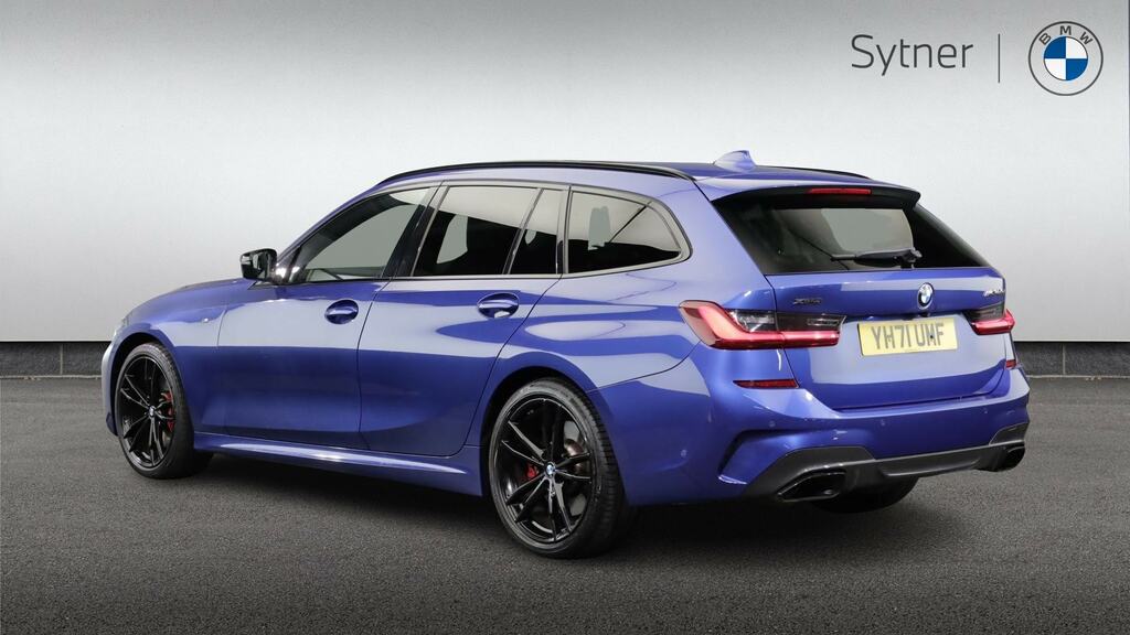 BMW 3 Series M340d Xdrive Mht Step YH71UMF Blue #2