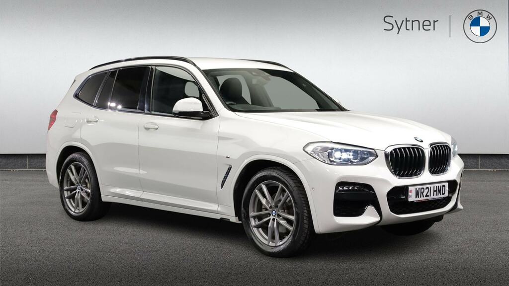BMW X3 Xdrive20d M Sport Step Tech Pack White