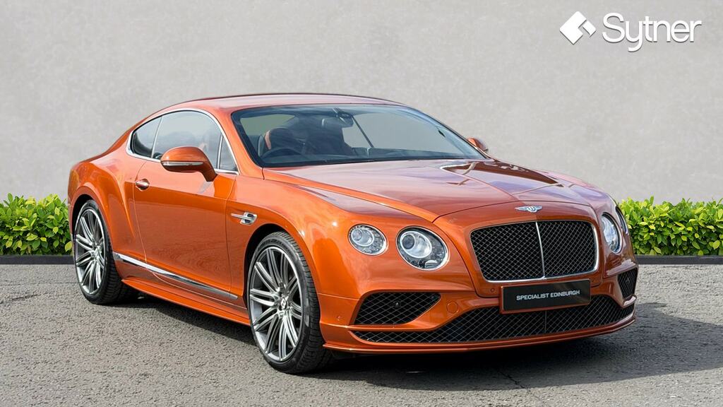 Bentley Continental Gt 6.0 W12 635 Speed Orange