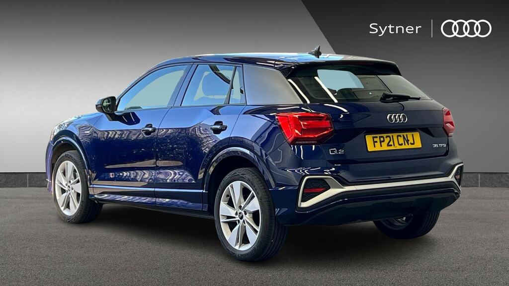 Audi Q2 35 Tfsi S Line FP21CNJ Blue #3