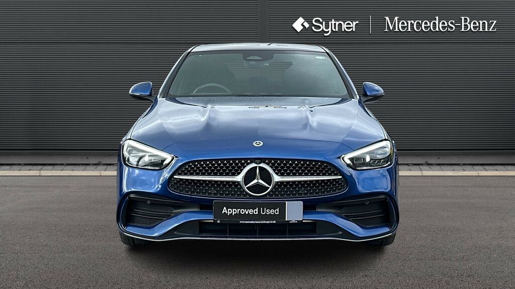 Mercedes-Benz C Class C300 Amg Line Premium Plus 9G-tronic Blue #6