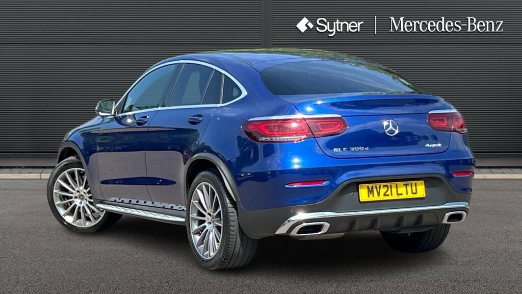 Mercedes-Benz GLC Class Glc 300D 4Matic Amg Line Premium 9G-tronic MV21LTU Blue #2