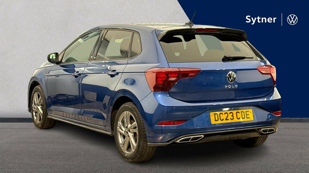 Volkswagen Polo 1.0 Tsi R-line DC23CDE Blue #3