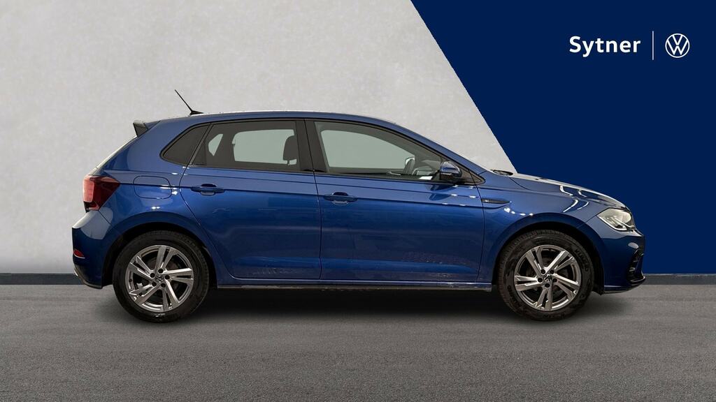 Volkswagen Polo 1.0 Tsi R-line DC23CDE Blue #4