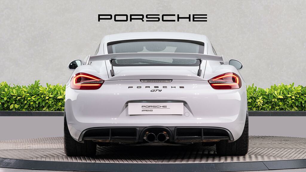 Porsche Cayman 3.8 Gt4 White #6
