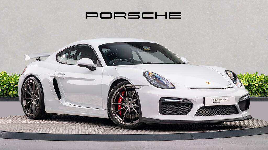 Porsche Cayman 3.8 Gt4 White
