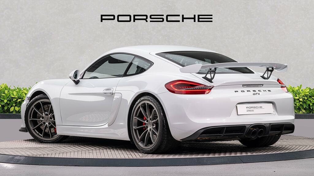 Porsche Cayman 3.8 Gt4 White #5