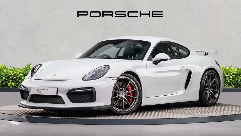Porsche Cayman 3.8 Gt4 White #3