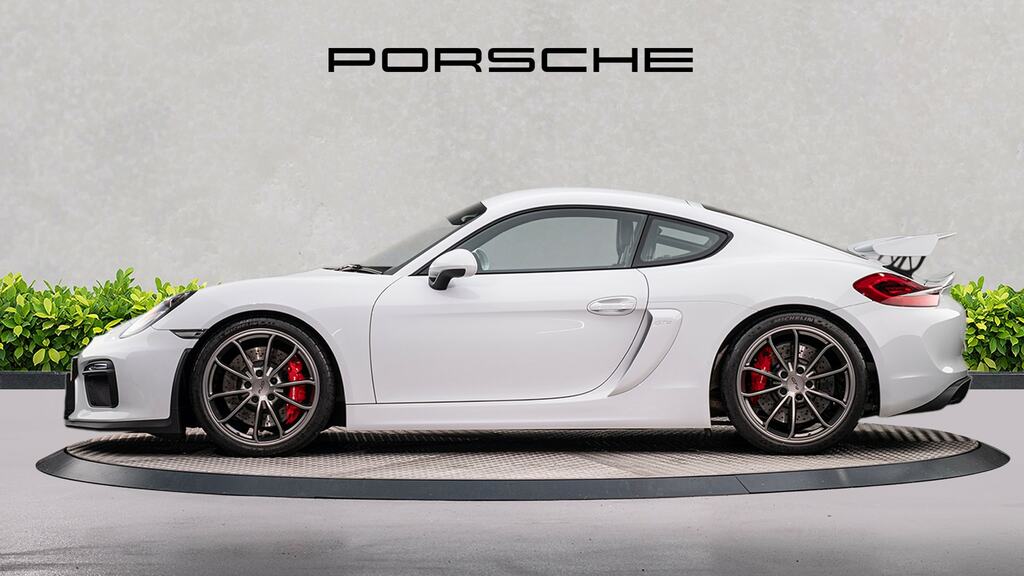 Porsche Cayman 3.8 Gt4 White #4