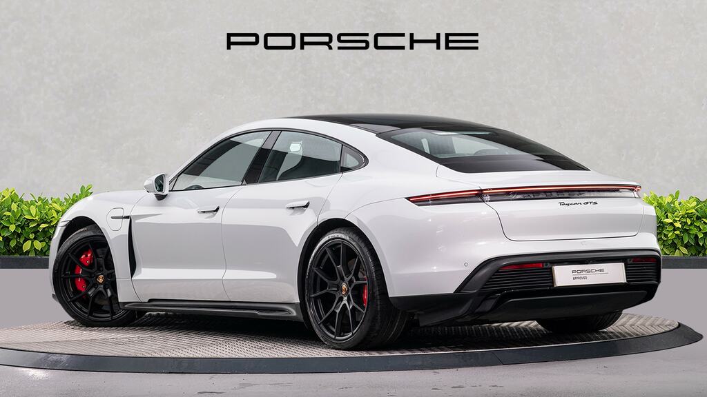 Porsche Taycan 440Kw Gts 93Kwh 22Kw 5 Seat CE23AKX White #5