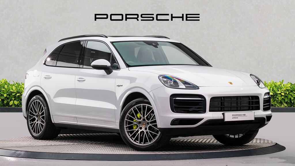 Porsche Cayenne E-hybrid Platinum Edition Tiptronic S White