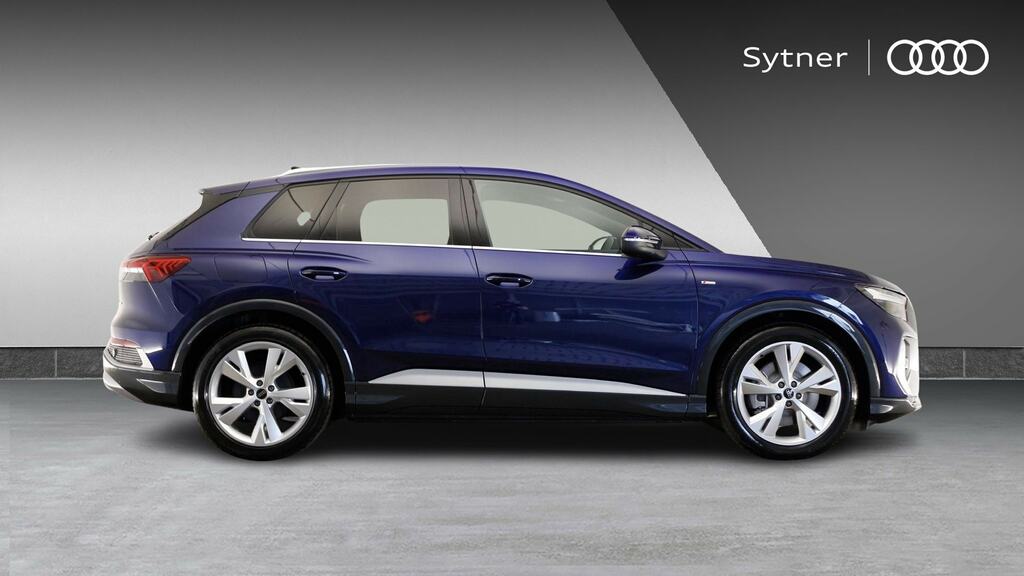 Audi Q4 E Tron 210Kw 45 82Kwh S Line Leather RE26XZF Blue #4