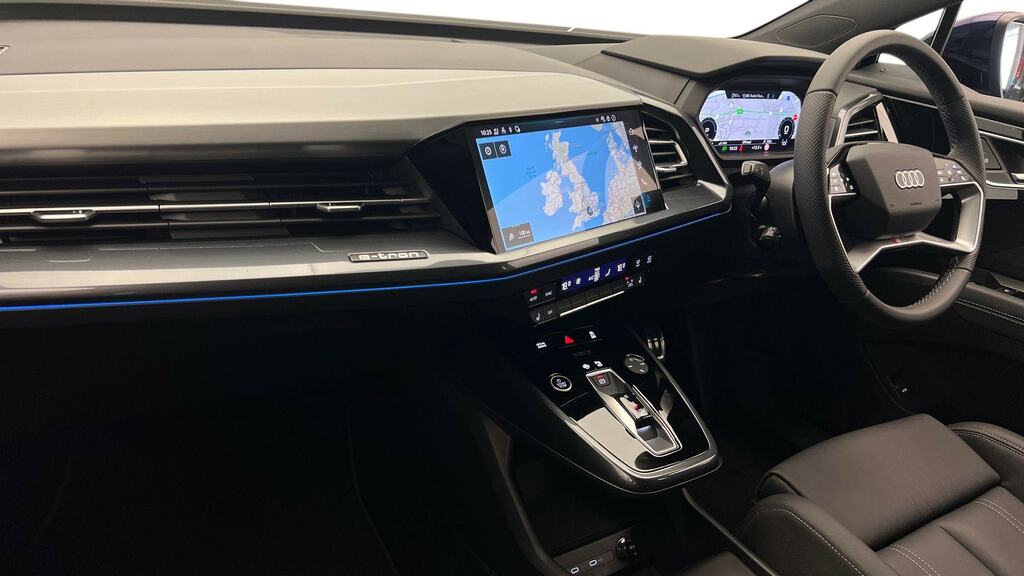 Audi Q4 E Tron 210Kw 45 82Kwh S Line Leather RE26XZF Blue #2