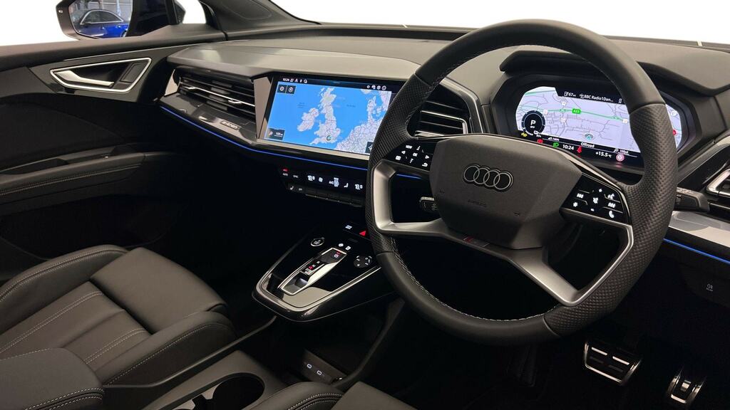 Audi Q4 E Tron 210Kw 45 82Kwh S Line Leather RE26XZF Blue #6