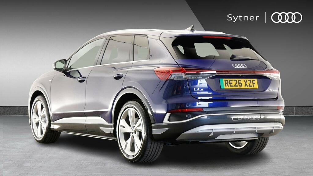 Audi Q4 E Tron 210Kw 45 82Kwh S Line Leather RE26XZF Blue #3