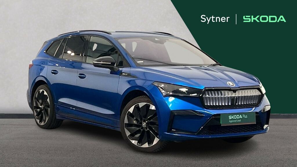 Skoda ENYAQ 195Kw 80X Sportline Plus 82Kwh 4X4 Blue