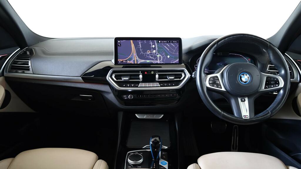 BMW iX3 210Kw M Sport 80Kwh PX22YVV Black #4
