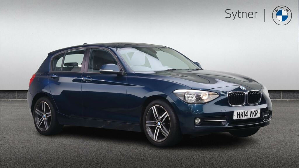 BMW 1 Series 116D Sport Step Nav Blue