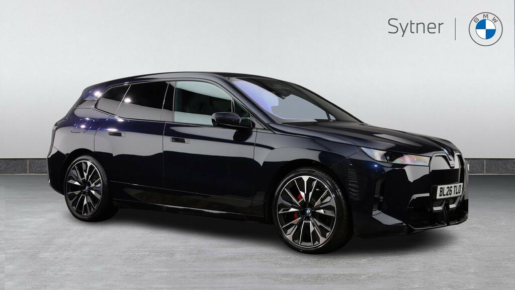 BMW iX 300Kw Xdrive45 M Sport 101Kwh Techpro Black