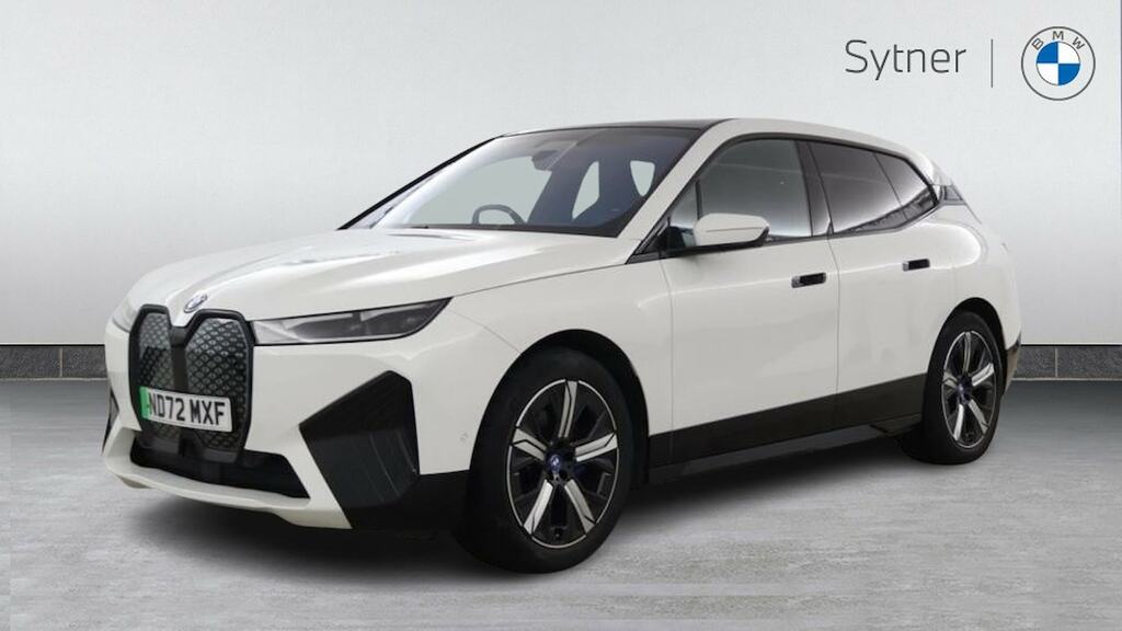 BMW iX 240Kw Xdrive40 M Sport Edition 76.6Kwh ND72MXF White #6