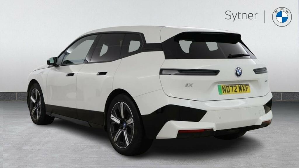 BMW iX 240Kw Xdrive40 M Sport Edition 76.6Kwh ND72MXF White #2