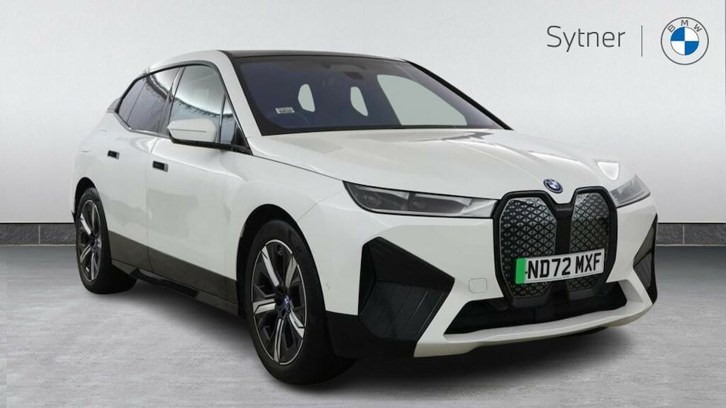 BMW iX 240Kw Xdrive40 M Sport Edition 76.6Kwh White