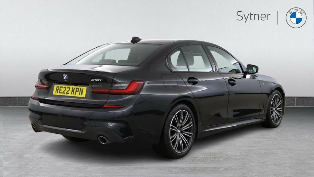 BMW 3 Series 318I M Sport Step RE22KPN Black #5