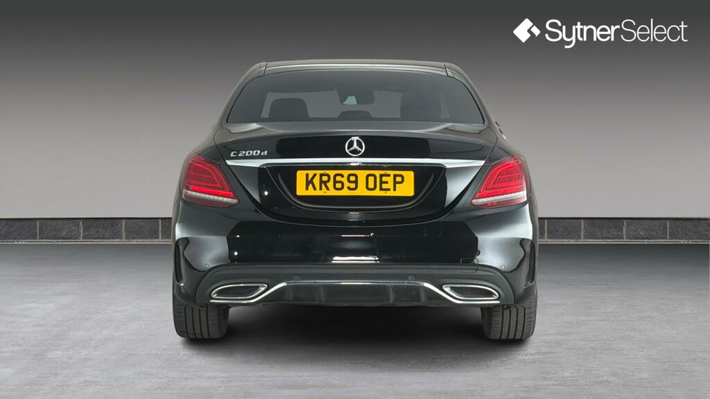 Mercedes-Benz C Class C200d Amg Line Edition Premium Black #5
