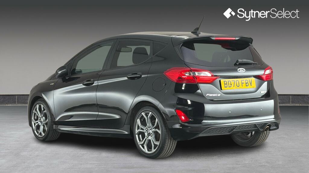 Ford Fiesta 1.0 Ecoboost Hybrid Mhev 125 St-line Edition BD70FBV Black #2