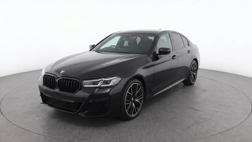 BMW 5 Series 545E Xdrive M Sport DY72XXD Black #2